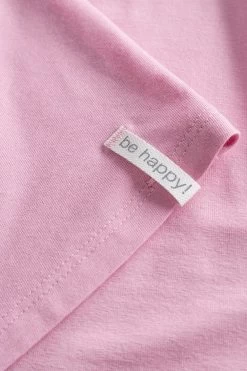 Nachthemd In Rosa Uni V-Ausschnitt Viskose/Elasthan -Pyjamas Für Zuhause 1222101 10025 6