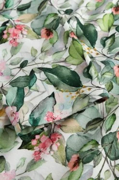 Pyjamashirt Im Frischen Blumendruck Grün-Rosa Mix & Match Baumwolle/Elasthan 12 Pyjamashirt Im Frischen Blumendruck Grün-Rosa Mix & Match Baumwolle/Elasthan -Pyjamas Für Zuhause 1222110 16403 5