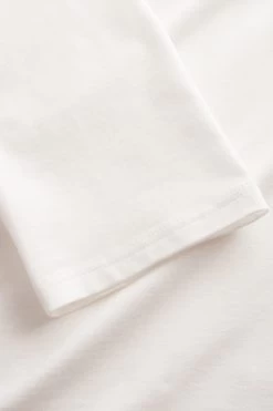 Pyjamashirt Knopfleiste Uni Creme-Weiß Mix & Match Lyocell/Elasthan -Pyjamas Für Zuhause 1222112 11727 5