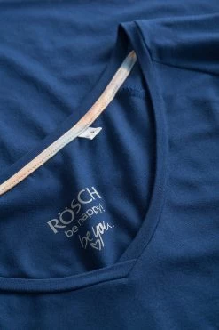 Nachthemd Mit Schriftzug "make Your Dreams Happen" Blau Viskose/Elasthan -Pyjamas Für Zuhause 1222151 11714 4