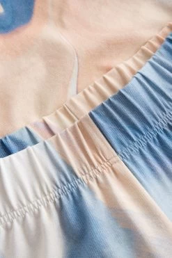 7/8-Hose Im Grafischen Druck Pastellfarben Mix & Match Baumwolle/Elasthan -Pyjamas Für Zuhause 1222170 16341 5