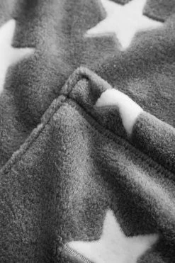 Kapuzenmantel Aus Flausch Kuschelig Reißverschluss Polyester -Pyjamas Für Zuhause 1222195 16579 13