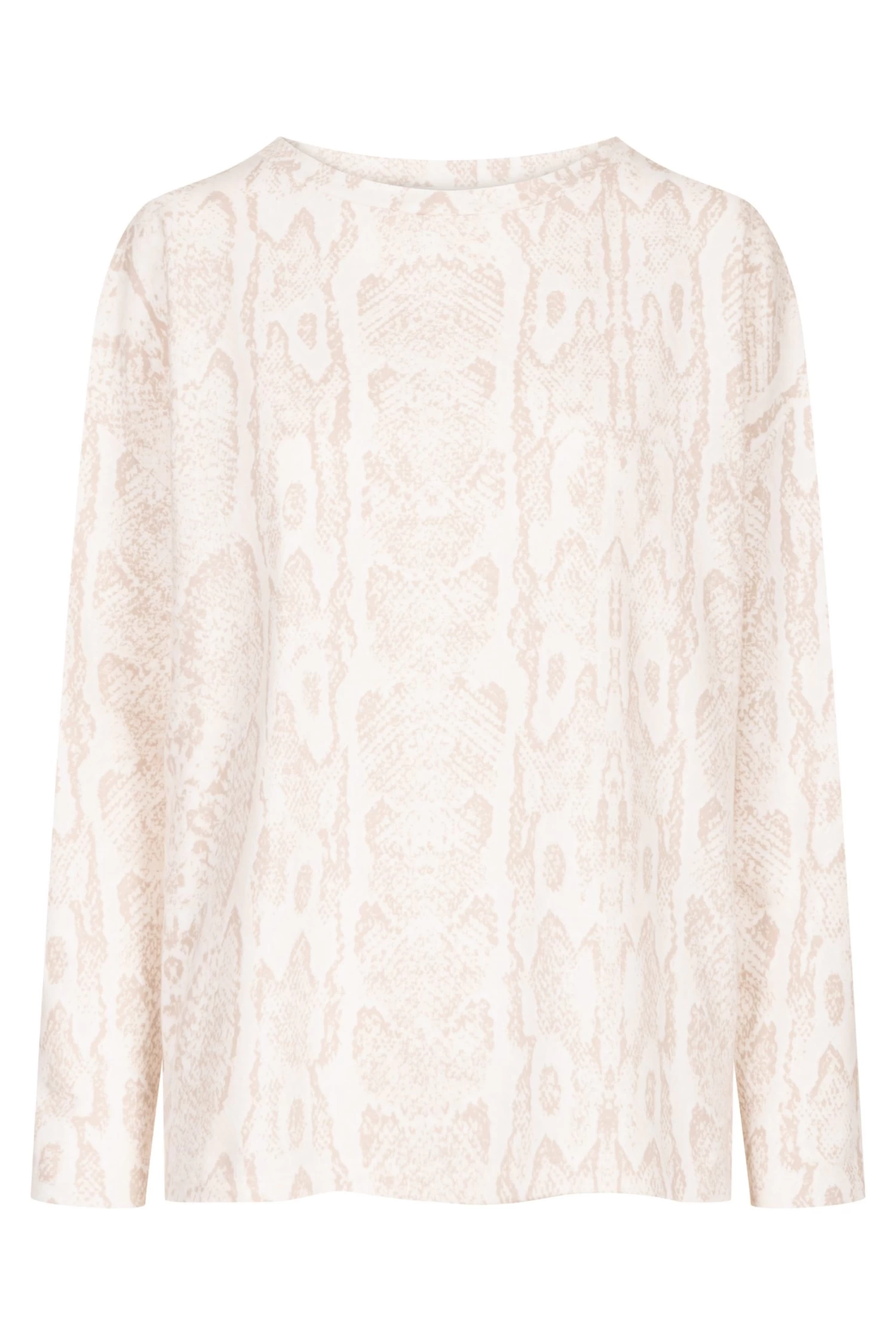 Sweatshirt Im Schlangenprint Animalprint Pastellfarben Baumwolle/Elasthan 7 Sweatshirt Im Schlangenprint Animalprint Pastellfarben Baumwolle/Elasthan - Image 7