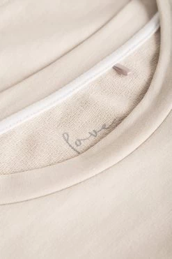 Sweatshirt Mit Details Im Schlangenprint Animalprint Pastellfarben Baumwolle/Elasthan 11 Sweatshirt Mit Details Im Schlangenprint Animalprint Pastellfarben Baumwolle/Elasthan -Pyjamas Für Zuhause 1223007 10462 35