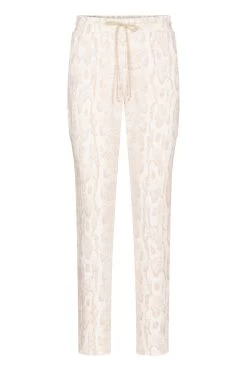 Sweathose Im Schlangenprint Animalprint Pastellfarben Loungehose Baumwolle/Elasthan -Pyjamas Für Zuhause 1223008 16712 62