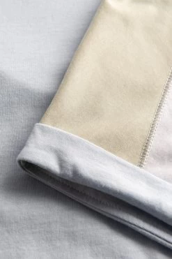 T-Shirt Mit Colourblocking-Details Pastellfarben Baumwolle/Modal -Pyjamas Für Zuhause 1223122 16568 6