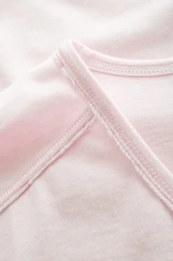 Pyjama Kurz Mit Gingkoblätter-Druck Rosa Verspielt 100% Baumwolle 8 Pyjama Kurz Mit Gingkoblätter-Druck Rosa Verspielt 100% Baumwolle -Pyjamas Für Zuhause 1223223 16711 24