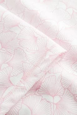 Pyjama Kurz Mit Gingkoblätter-Druck Rosa Verspielt 100% Baumwolle 10 Pyjama Kurz Mit Gingkoblätter-Druck Rosa Verspielt 100% Baumwolle -Pyjamas Für Zuhause 1223223 16711 42