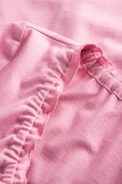 Pyjama Mit Romantischem Blütendruck Wellensaum Verspielt Baumwolle/Modal 9 Pyjama Mit Romantischem Blütendruck Wellensaum Verspielt Baumwolle/Modal -Pyjamas Für Zuhause 1223302 16400 24