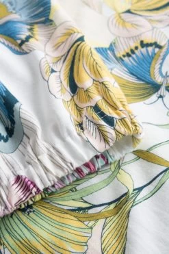 Pyjama Mit Schmetterlingsdruck Fröhlich Sommerlich Baumwolle/Modal 11 Pyjama Mit Schmetterlingsdruck Fröhlich Sommerlich Baumwolle/Modal -Pyjamas Für Zuhause 1223383 16813 5