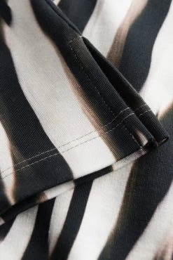 Sweatshirt Im Zebra-Druck Animalprint Rundhals Bio-Baumwolle/Elasthan -Pyjamas Für Zuhause 1223401 16572 13