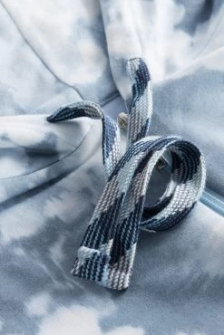 Sweatjacke Im Blauen Batik-Druck Hoodie Kapuze Bio-Baumwolle/Elasthan 11 Sweatjacke Im Blauen Batik-Druck Hoodie Kapuze Bio-Baumwolle/Elasthan -Pyjamas Für Zuhause 1223416 11714 4