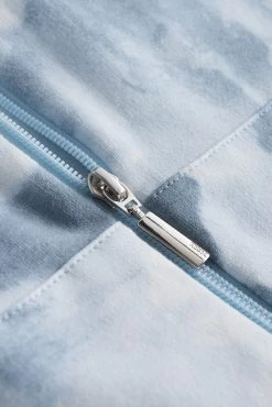 Sweatjacke Im Blauen Batik-Druck Hoodie Kapuze Bio-Baumwolle/Elasthan 13 Sweatjacke Im Blauen Batik-Druck Hoodie Kapuze Bio-Baumwolle/Elasthan -Pyjamas Für Zuhause 1223416 11714 6