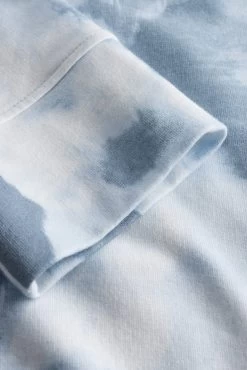 Sweatshirt Im Blauen Batik-Druck Loungeshirt Bio-Baumwolle/Elasthan 12 Sweatshirt Im Blauen Batik-Druck Loungeshirt Bio-Baumwolle/Elasthan -Pyjamas Für Zuhause 1223417 11714 5