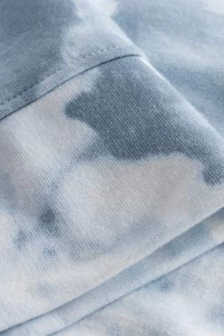 Sweatshirt Im Blauen Batik-Druck Loungeshirt Bio-Baumwolle/Elasthan 13 Sweatshirt Im Blauen Batik-Druck Loungeshirt Bio-Baumwolle/Elasthan -Pyjamas Für Zuhause 1223417 11714 6