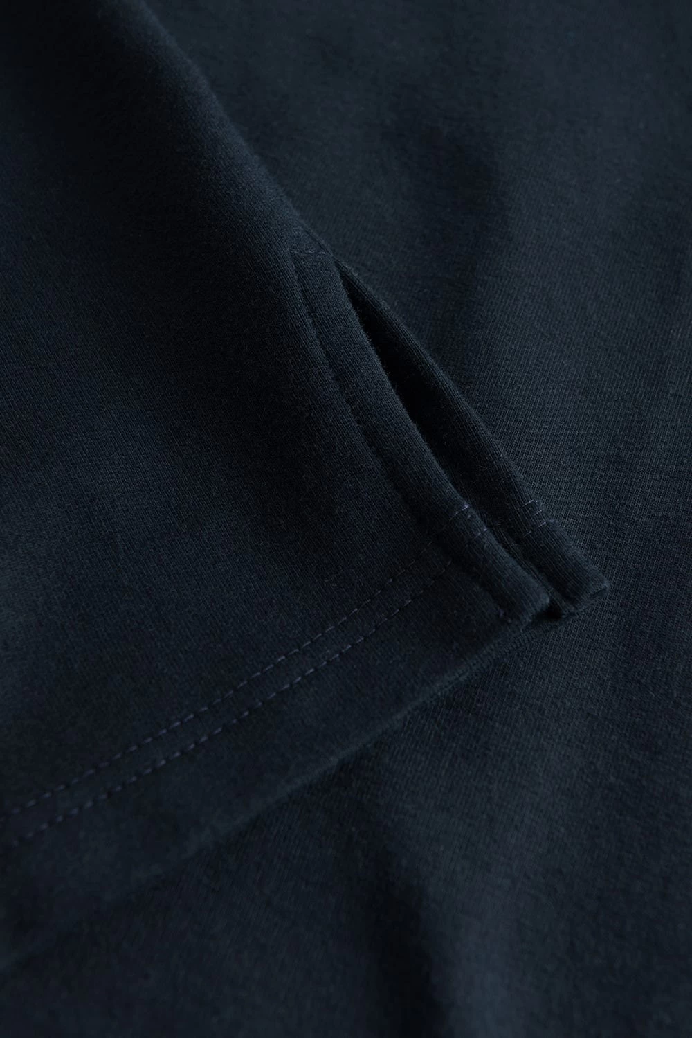 Sweatshirt Mit Stickerei "thanks" Dunkelblau Einfarbig Bio-Baumwolle/Elasthan 7 Sweatshirt Mit Stickerei "thanks" Dunkelblau Einfarbig Bio-Baumwolle/Elasthan - Image 7