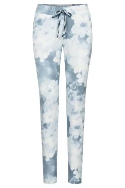 Sweathose Im Blauen Batik-Druck Bio-Baumwolle/Elasthan 8 Sweathose Im Blauen Batik-Druck Bio-Baumwolle/Elasthan -Pyjamas Für Zuhause 1223422 11714 1