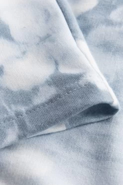 Sweathose Im Blauen Batik-Druck Bio-Baumwolle/Elasthan 13 Sweathose Im Blauen Batik-Druck Bio-Baumwolle/Elasthan -Pyjamas Für Zuhause 1223422 11714 6