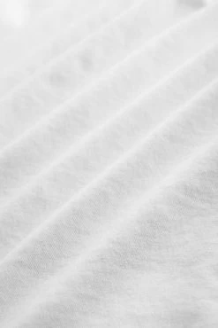 T-Shirt Mit Großem Motivdruck Halbarm Weiß Lässig Mix & Match 100% Bio-Baumwolle -Pyjamas Für Zuhause 1223441 11710 6