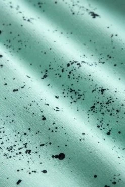 Bermuda Im Farbspritzer-Druck Sommer-Sweat Mintgrün Mix & Match Bio-Baumwolle/Elasthan -Pyjamas Für Zuhause 1223443 16389 6