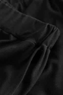 7/8-Hose In Schwarz Uni Puristisch Pyjamahose Mix & Match Baumwolle/Modal Große Größen Bis 54 -Pyjamas Für Zuhause 1223473 10995 5