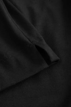 7/8-Hose In Schwarz Uni Puristisch Pyjamahose Mix & Match Baumwolle/Modal Große Größen Bis 54 -Pyjamas Für Zuhause 1223473 10995 6