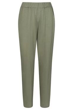 Pyjamahose Mit Aufgenähten Bändern In Druck Grün Mix & Match Baumwolle/Modal Große Größen Bis 54 -Pyjamas Für Zuhause 1223476 11633 1