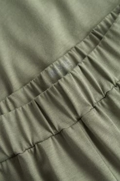 Pyjamahose Mit Aufgenähten Bändern In Druck Grün Mix & Match Baumwolle/Modal Große Größen Bis 54 -Pyjamas Für Zuhause 1223476 11633 5