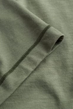 Nachthemd Mit Aufgenähten Bändern In Druck Grün Baumwolle/Modal Große Größen Bis 54 -Pyjamas Für Zuhause 1223477 11633 6