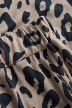 Pyjamahose Im Puristischen Leoparden-Druck Animalprint Mix & Match Baumwolle/Modal -Pyjamas Für Zuhause 1223482 11572 4