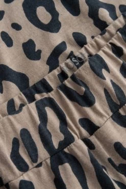 Pyjamahose Im Puristischen Leoparden-Druck Animalprint Mix & Match Baumwolle/Modal -Pyjamas Für Zuhause 1223482 11572 5