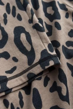 Pyjamahose Im Puristischen Leoparden-Druck Animalprint Mix & Match Baumwolle/Modal -Pyjamas Für Zuhause 1223482 11572 6