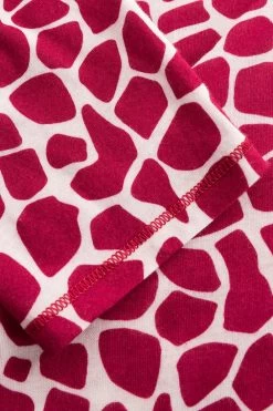 Shirt Im Modernen Druck Animalprint Rot-Weiß Mix & Match Baumwolle/Modal 12 Shirt Im Modernen Druck Animalprint Rot-Weiß Mix & Match Baumwolle/Modal -Pyjamas Für Zuhause 1223490 16815 5