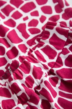 7/8-Hose Im Modernen Druck Animalprint Rot-Weiß Mix & Match Baumwolle/Modal -Pyjamas Für Zuhause 1223491 16815 4