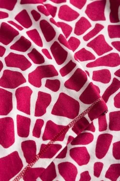 Nachthemd Im Modernen Druck Animalprint Rot-Weiß Baumwolle/Modal 13 Nachthemd Im Modernen Druck Animalprint Rot-Weiß Baumwolle/Modal -Pyjamas Für Zuhause 1223492 16815 6