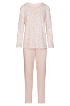 Pyjama Im Floralen Mustermix Knopfleiste 100% Baumwolle -Pyjamas Für Zuhause 1223502 16607 1