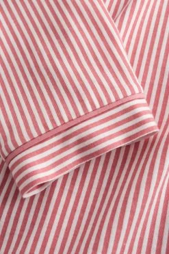 Pyjama Im Ringeldruck Knopfleiste Herrenhemdstil 100% Baumwolle -Pyjamas Für Zuhause 1223515 11673 5