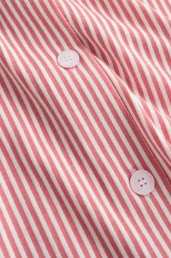 Pyjama Im Ringeldruck Knopfleiste Herrenhemdstil 100% Baumwolle -Pyjamas Für Zuhause 1223515 11673 6