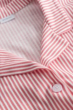 Nachthemd Im Ringeldruck Knopfleiste Herrenhemdstil 100% Baumwolle 11 Nachthemd Im Ringeldruck Knopfleiste Herrenhemdstil 100% Baumwolle -Pyjamas Für Zuhause 1223516 11673 4