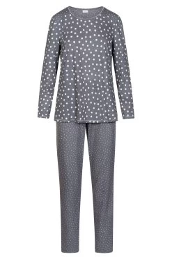 Pyjama Im Tupfendruck Ziernähte 100% Baumwolle -Pyjamas Für Zuhause 1223525 16368 1