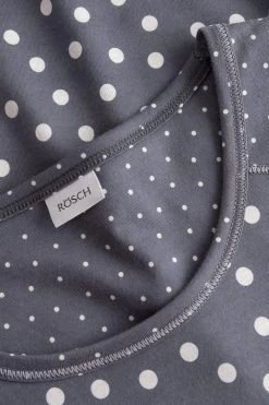 Pyjama Im Tupfendruck Ziernähte 100% Baumwolle -Pyjamas Für Zuhause 1223525 16368 4