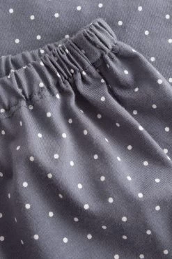 Pyjama Im Tupfendruck Ziernähte 100% Baumwolle -Pyjamas Für Zuhause 1223525 16368 6