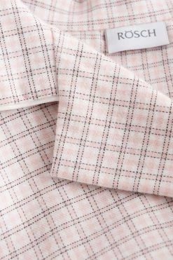 Nachthemd Langarm Im Rosa Karodruck Flanell Herrenstil 100% Baumwolle 11 Nachthemd Langarm Im Rosa Karodruck Flanell Herrenstil 100% Baumwolle -Pyjamas Für Zuhause 1223533 14709 4