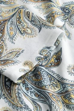 Nachthemd Im Paisley-Druck Paspel 100% Baumwolle 11 Nachthemd Im Paisley-Druck Paspel 100% Baumwolle -Pyjamas Für Zuhause 1223546 13117 4