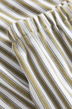 Pyjama Im Modernen Mustermix Blau-Grün 7/8 Hose 100% Baumwolle -Pyjamas Für Zuhause 1223568 16599 4