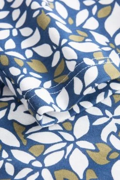 Nachthemd Im Modernen Mustermix Blau-Grün 100% Baumwolle 13 Nachthemd Im Modernen Mustermix Blau-Grün 100% Baumwolle -Pyjamas Für Zuhause 1223569 16599 6