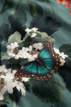 Nachtkleid Maxi-Länge Im Romantischen Blumendruck Kimono-Stil Baumwolle/Modal 11 Nachtkleid Maxi-Länge Im Romantischen Blumendruck Kimono-Stil Baumwolle/Modal -Pyjamas Für Zuhause 1223603 16403 6