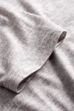 Nachtkleid Maxi Mit Leo-Blumendruck Grau 100% Baumwolle -Pyjamas Für Zuhause 1223622 16425 6