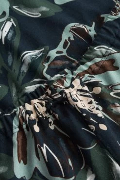 Pyjama Mit Ansprechendem Blumen-Druck Paspel Baumwolle/Modal 13 Pyjama Mit Ansprechendem Blumen-Druck Paspel Baumwolle/Modal -Pyjamas Für Zuhause 1223666 15647 6