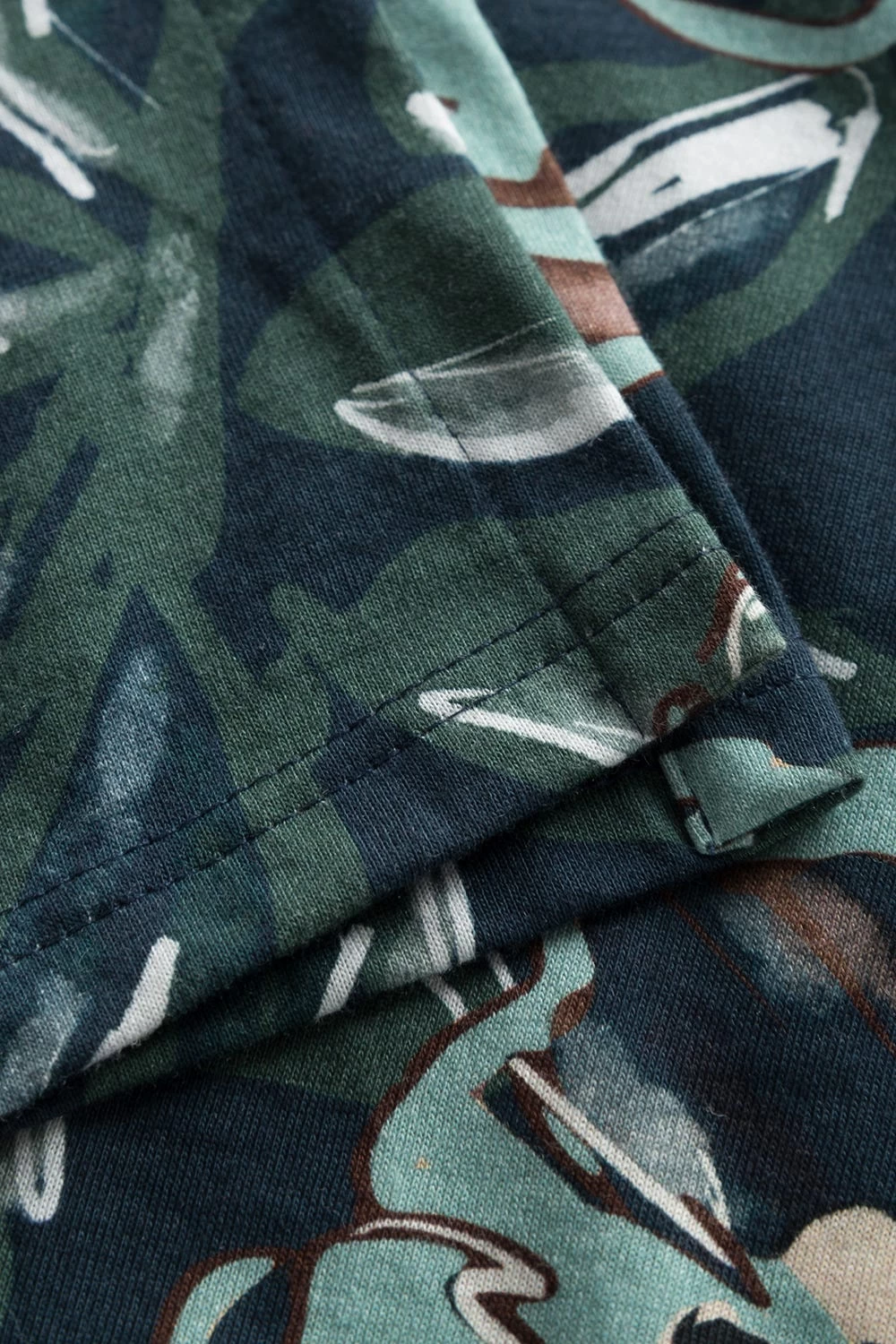 Nachtkleid Im Ansprechenden Blumen-Druck Paspel Maxi-Länge Baumwolle/Modal 7 Nachtkleid Im Ansprechenden Blumen-Druck Paspel Maxi-Länge Baumwolle/Modal - Image 7